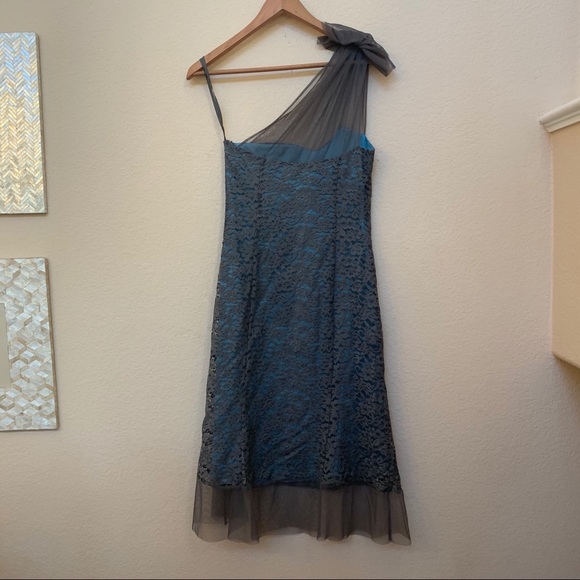 Plenty Frock Tracy Reese Grey Lace Dress - Picture 8 of 10